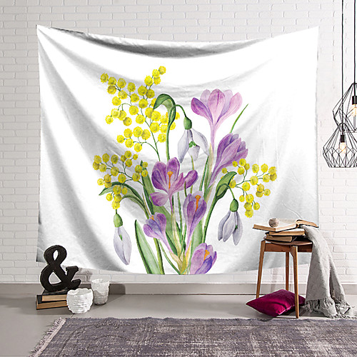 Modern Floral Wall Tapestry Art Decor Blanket Curtain Hanging Home Bedroom Living Room Decoration Polyester
Modern Floral Wall Tapestry Art Decor Blanket Curtain Hanging Home Bedroom Living Room Decoration Polyester