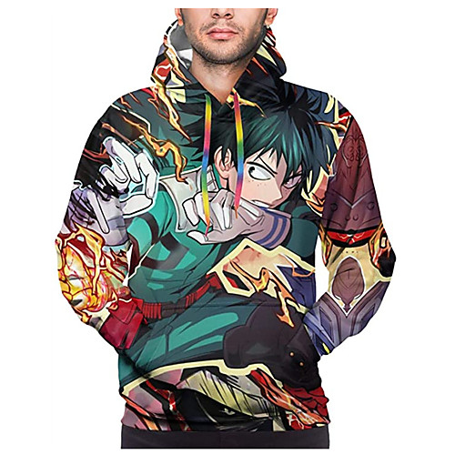 Inspired by My Hero Academia / Boku No Hero Midoriya Izuku Cosplay Costume Hoodie Terylene 3D Printing Hoodie For Women's / Men's
Inspired by My Hero Academia / Boku No Hero Midoriya Izuku Cosplay Costume Hoodie Terylene 3D Printing Hoodie For Women's / Men's