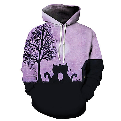 Men's Unisex Plus Size Pullover Hoodie Sweatshirt Cat Halloween Graphic Prints Print Hooded Casual Daily Holiday 3D Print Basic Designer Hoodies Sweatshirts Long Sleeve Purple Green Dark Gray
Men's Unisex Plus Size Pullover Hoodie Sweatshirt Cat Halloween Graphic Prints Print Hooded Casual Daily Holiday 3D Print Basic Designer Hoodies Sweatshirts Long Sleeve Purple Green Dark Gray