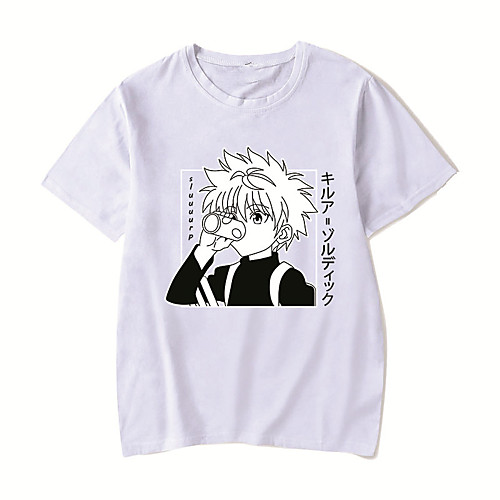 Men's Unisex Tee T shirt Hot Stamping Anime Graphic Prints Plus Size HUNTERXHUNTER Print Short Sleeve Casual Tops Cotton Basic Designer Big and Tall White Black Red
Men's Unisex Tee T shirt Hot Stamping Anime Graphic Prints Plus Size HUNTERXHUNTER Print Short Sleeve Casual Tops Cotton Basic Designer Big and Tall White Black Red