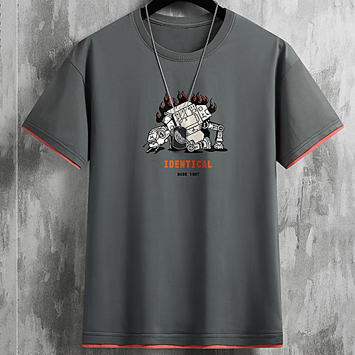 Men's Unisex Tee T shirt Hot Stamping Graphic Prints Machine Letter Plus Size Print Short Sleeve Casual Tops Cotton Basic Designer Cool Big and Tall White Black Khaki
Men's Unisex Tee T shirt Hot Stamping Graphic Prints Machine Letter Plus Size Print Short Sleeve Casual Tops Cotton Basic Designer Cool Big and Tall White Black Khaki