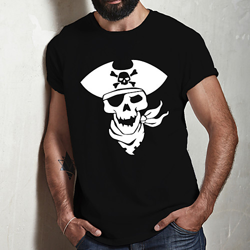 Men's Unisex Tee T shirt Hot Stamping Graphic Prints Skull Plus Size Print Short Sleeve Casual Tops Cotton Basic Designer Cool Big and Tall Black
Men's Unisex Tee T shirt Hot Stamping Graphic Prints Skull Plus Size Print Short Sleeve Casual Tops Cotton Basic Designer Cool Big and Tall Black