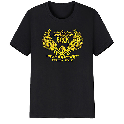 Men's Unisex Tee T shirt Hot Stamping Graphic Prints Wings Letter Plus Size Print Short Sleeve Casual Tops Cotton Basic Fashion Designer Big and Tall White Black
Men's Unisex Tee T shirt Hot Stamping Graphic Prints Wings Letter Plus Size Print Short Sleeve Casual Tops Cotton Basic Fashion Designer Big and Tall White Black