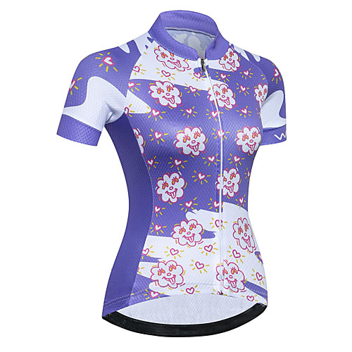 21Grams Women's Short Sleeve Cycling Jersey Summer Spandex Polyester Purple Bike Jersey Top Mountain Bike MTB Road Bike Cycling Quick Dry Moisture Wicking Breathable Sports Clothing Apparel
21Grams Women's Short Sleeve Cycling Jersey Summer Spandex Polyester Purple Bike Jersey Top Mountain Bike MTB Road Bike Cycling Quick Dry Moisture Wicking Breathable Sports Clothing Apparel