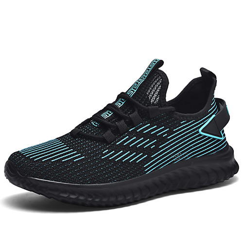 Men's Trainers Athletic Shoes Sporty Outdoor Running Shoes Mesh Breathable Black and White White Black / Green Spring Summer
Men's Trainers Athletic Shoes Sporty Outdoor Running Shoes Mesh Breathable Black and White White Black / Green Spring Summer