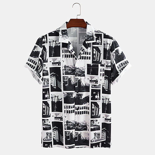 Men's Shirt Building Button-Down Short Sleeve Casual Tops 100% Cotton Lightweight Casual Fashion Breathable Black
Men's Shirt Building Button-Down Short Sleeve Casual Tops 100% Cotton Lightweight Casual Fashion Breathable Black