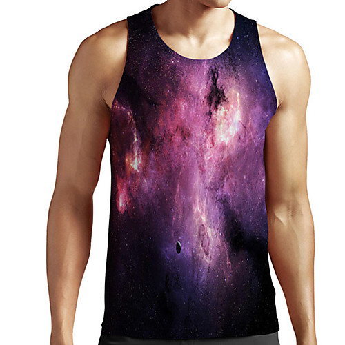 Men's Unisex Tank Top Undershirt 3D Print Galaxy Graphic Prints Plus Size Print Sleeveless Casual Tops Basic Designer Big and Tall Fuchsia
Men's Unisex Tank Top Undershirt 3D Print Galaxy Graphic Prints Plus Size Print Sleeveless Casual Tops Basic Designer Big and Tall Fuchsia