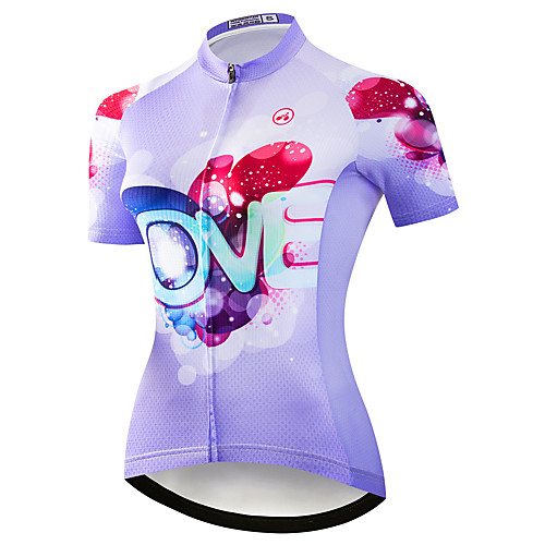 21Grams Women's Short Sleeve Cycling Jersey Summer Spandex Polyester Purple Floral Botanical Bike Jersey Top Mountain Bike MTB Road Bike Cycling Quick Dry Moisture Wicking Breathable Sports Clothing
21Grams Women's Short Sleeve Cycling Jersey Summer Spandex Polyester Purple Floral Botanical Bike Jersey Top Mountain Bike MTB Road Bike Cycling Quick Dry Moisture Wicking Breathable Sports Clothing