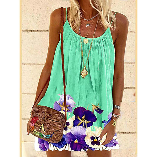 Women's Holiday Floral Theme Camisole Blouse Tank Top Floral Graphic Print U Neck Streetwear Boho Tops Blue Red Yellow
Women's Holiday Floral Theme Camisole Blouse Tank Top Floral Graphic Print U Neck Streetwear Boho Tops Blue Red Yellow