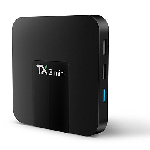 Smart TV Box Android 9.0 TV Box TX3mini 4K Support H.265 Cortex-A53 1GB 2GB 16GB 8GB
Smart TV Box Android 9.0 TV Box TX3mini 4K Support H.265 Cortex-A53 1GB 2GB 16GB 8GB