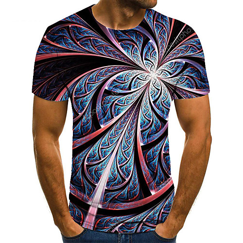 Men's Unisex Tee T shirt Shirt 3D Print Floral Graphic Prints Plus Size Print Short Sleeve Casual Tops Basic Fashion Designer Big and Tall Round Neck Blue
Men's Unisex Tee T shirt Shirt 3D Print Floral Graphic Prints Plus Size Print Short Sleeve Casual Tops Basic Fashion Designer Big and Tall Round Neck Blue