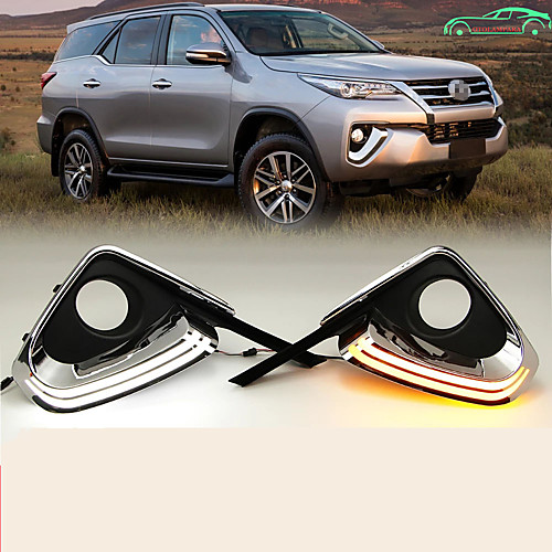 OTOLAMPARA Car Factory OEM DRL Fog Light Kit 20W COB LED Daytime Running Lights for Toyota Fortuner 2015-2020 Year Whole Kit
OTOLAMPARA Car Factory OEM DRL Fog Light Kit 20W COB LED Daytime Running Lights for Toyota Fortuner 2015-2020 Year Whole Kit