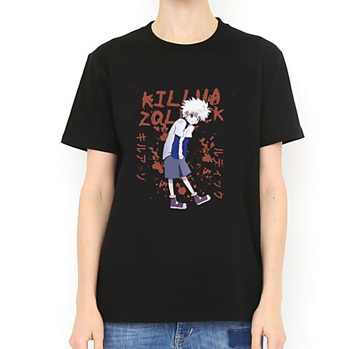 Men's Unisex Tee T shirt Hot Stamping Anime Graphic Prints Plus Size Print Short Sleeve Casual Tops Cotton Basic Designer Big and Tall Black
Men's Unisex Tee T shirt Hot Stamping Anime Graphic Prints Plus Size Print Short Sleeve Casual Tops Cotton Basic Designer Big and Tall Black
