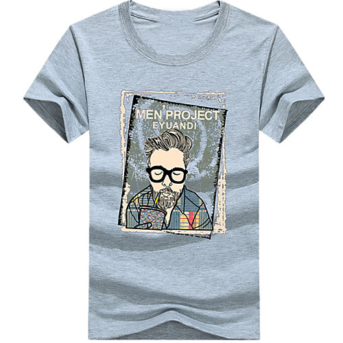 Men's Unisex Tee T shirt Hot Stamping Graphic Prints Character Letter Plus Size Print Short Sleeve Casual Tops 100% Cotton Basic Designer Big and Tall White Black Light gray
Men's Unisex Tee T shirt Hot Stamping Graphic Prints Character Letter Plus Size Print Short Sleeve Casual Tops 100% Cotton Basic Designer Big and Tall White Black Light gray
