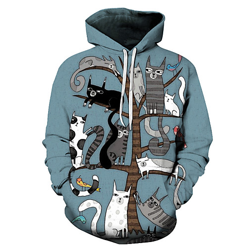 Men's Unisex Plus Size Pullover Hoodie Sweatshirt Cat Graphic Prints Print Hooded Casual Daily Holiday 3D Print Basic Designer Hoodies Sweatshirts Long Sleeve Blue Yellow Black
Men's Unisex Plus Size Pullover Hoodie Sweatshirt Cat Graphic Prints Print Hooded Casual Daily Holiday 3D Print Basic Designer Hoodies Sweatshirts Long Sleeve Blue Yellow Black