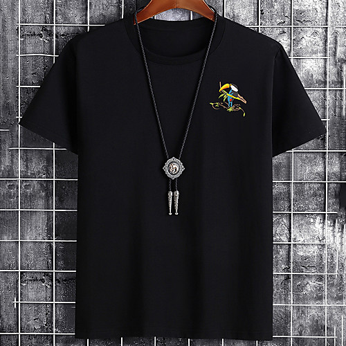 Men's Unisex Tee T shirt Hot Stamping Graphic Prints Bird Animal Plus Size Print Short Sleeve Casual Tops Cotton Basic Fashion Designer Big and Tall White Black Khaki
Men's Unisex Tee T shirt Hot Stamping Graphic Prints Bird Animal Plus Size Print Short Sleeve Casual Tops Cotton Basic Fashion Designer Big and Tall White Black Khaki
