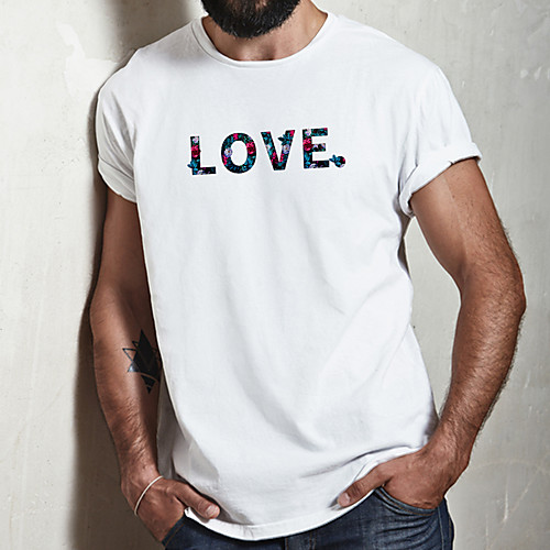 Men's Unisex Tee T shirt Hot Stamping Graphic Prints Letter Plus Size Print Short Sleeve Casual Tops Cotton Basic Fashion Designer Big and Tall White
Men's Unisex Tee T shirt Hot Stamping Graphic Prints Letter Plus Size Print Short Sleeve Casual Tops Cotton Basic Fashion Designer Big and Tall White