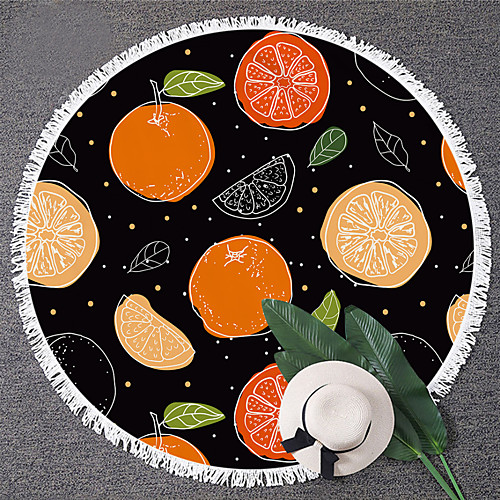 Multi Purpose Beach Towel,Superfine Fibre Round Colorful Vegetables Patterned Silk Scarf,Sand Free Towel, for Travel, Camping, Pool, Outdoor or Picnic
Multi Purpose Beach Towel,Superfine Fibre Round Colorful Vegetables Patterned Silk Scarf,Sand Free Towel, for Travel, Camping, Pool, Outdoor or Picnic