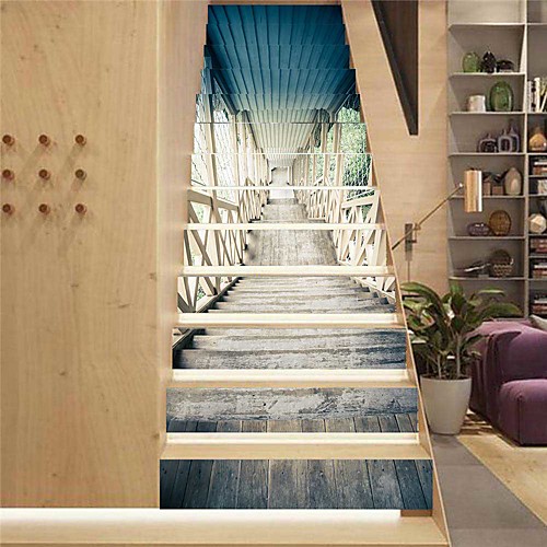 Creative 3d Staircase Diy Sticker Stairway Corridor Home Decoration Sticker Waterproof 3d Three-dimensional Wall Sticker 13 Piece Set
Creative 3d Staircase Diy Sticker Stairway Corridor Home Decoration Sticker Waterproof 3d Three-dimensional Wall Sticker 13 Piece Set