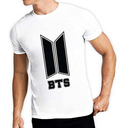 Men's Unisex Tee T shirt Hot Stamping Graphic Prints Geometry Letter Plus Size Print Short Sleeve Casual Tops Cotton Basic Fashion Designer Big and Tall White
Men's Unisex Tee T shirt Hot Stamping Graphic Prints Geometry Letter Plus Size Print Short Sleeve Casual Tops Cotton Basic Fashion Designer Big and Tall White