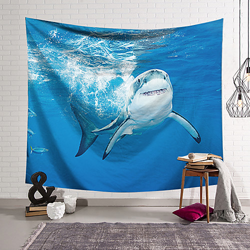 Wall Tapestry Art Decor Blanket Curtain Hanging Home Bedroom Living Room Decoration Polyester Shark
Wall Tapestry Art Decor Blanket Curtain Hanging Home Bedroom Living Room Decoration Polyester Shark
