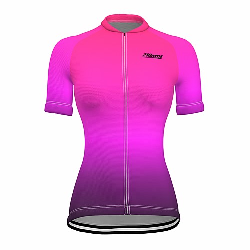 21Grams Women's Short Sleeve Cycling Jersey Summer Spandex Polyester Rose Red Gradient Bike Jersey Top Mountain Bike MTB Road Bike Cycling Quick Dry Moisture Wicking Breathable Sports Clothing Apparel
21Grams Women's Short Sleeve Cycling Jersey Summer Spandex Polyester Rose Red Gradient Bike Jersey Top Mountain Bike MTB Road Bike Cycling Quick Dry Moisture Wicking Breathable Sports Clothing Apparel