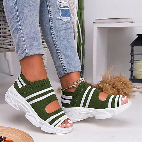 Women's Sandals Sporty Sandals Wedge Heel Round Toe Synthetics Plaid Yellow Black Blue
Women's Sandals Sporty Sandals Wedge Heel Round Toe Synthetics Plaid Yellow Black Blue