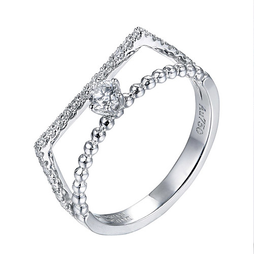 Ring AAA Cubic Zirconia Geometrical Silver Brass Floral Theme Trendy 1pc 6 7 8 9 10 / Women's
Ring AAA Cubic Zirconia Geometrical Silver Brass Floral Theme Trendy 1pc 6 7 8 9 10 / Women's