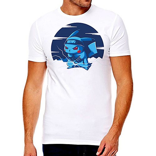 Men's Unisex Tee T shirt Hot Stamping Anime Graphic Prints Plus Size Print Short Sleeve Casual Tops Cotton Basic Fashion Designer Big and Tall White
Men's Unisex Tee T shirt Hot Stamping Anime Graphic Prints Plus Size Print Short Sleeve Casual Tops Cotton Basic Fashion Designer Big and Tall White