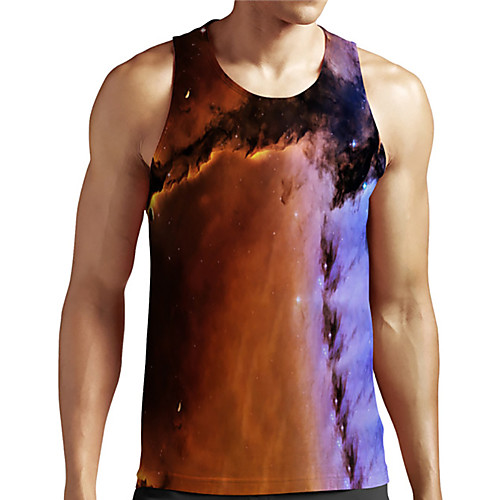 Men's Unisex Tank Top Undershirt 3D Print Galaxy Graphic Prints Plus Size Print Sleeveless Casual Tops Basic Designer Big and Tall Red
Men's Unisex Tank Top Undershirt 3D Print Galaxy Graphic Prints Plus Size Print Sleeveless Casual Tops Basic Designer Big and Tall Red