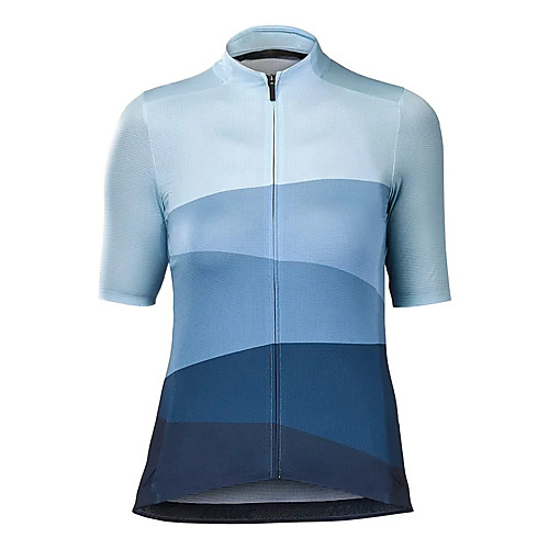 21Grams Women's Short Sleeve Cycling Jersey Summer Spandex Polyester Blue Gradient Bike Jersey Top Mountain Bike MTB Road Bike Cycling Quick Dry Moisture Wicking Breathable Sports Clothing Apparel
21Grams Women's Short Sleeve Cycling Jersey Summer Spandex Polyester Blue Gradient Bike Jersey Top Mountain Bike MTB Road Bike Cycling Quick Dry Moisture Wicking Breathable Sports Clothing Apparel