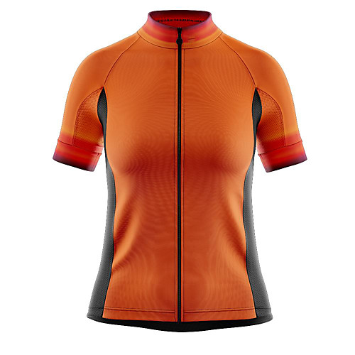 21Grams Women's Short Sleeve Cycling Jersey Summer Spandex Polyester Orange Patchwork Bike Jersey Top Mountain Bike MTB Road Bike Cycling Quick Dry Moisture Wicking Breathable Sports Clothing Apparel
21Grams Women's Short Sleeve Cycling Jersey Summer Spandex Polyester Orange Patchwork Bike Jersey Top Mountain Bike MTB Road Bike Cycling Quick Dry Moisture Wicking Breathable Sports Clothing Apparel