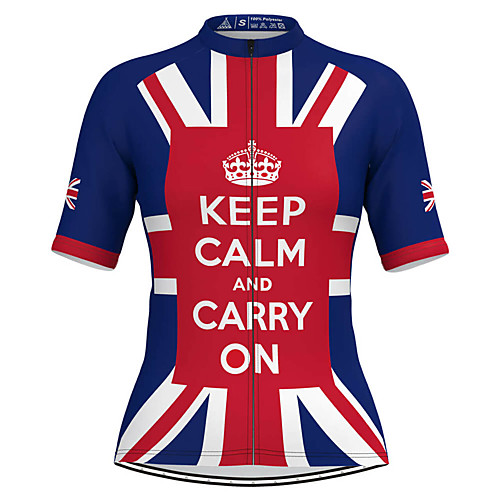 21Grams Women's Short Sleeve Cycling Jersey Summer Spandex Polyester Dark Blue UK National Flag Bike Jersey Top Mountain Bike MTB Road Bike Cycling Quick Dry Moisture Wicking Breathable Sports
21Grams Women's Short Sleeve Cycling Jersey Summer Spandex Polyester Dark Blue UK National Flag Bike Jersey Top Mountain Bike MTB Road Bike Cycling Quick Dry Moisture Wicking Breathable Sports