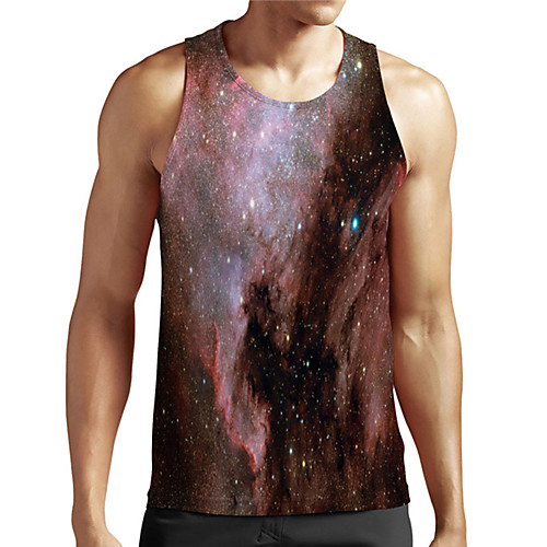 Men's Unisex Tank Top Undershirt 3D Print Galaxy Graphic Prints Plus Size Print Sleeveless Casual Tops Basic Designer Big and Tall Brown
Men's Unisex Tank Top Undershirt 3D Print Galaxy Graphic Prints Plus Size Print Sleeveless Casual Tops Basic Designer Big and Tall Brown