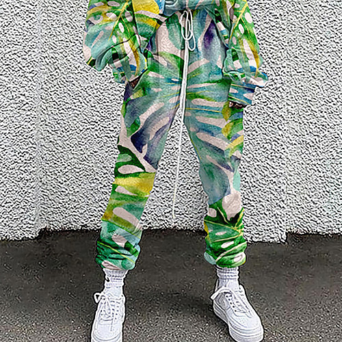Women's Sporty Fashion Comfort Daily Weekend Sweatpants Pants Plants Flower / Floral Full Length Pocket Elastic Drawstring Design Print Blushing Pink Green
Women's Sporty Fashion Comfort Daily Weekend Sweatpants Pants Plants Flower / Floral Full Length Pocket Elastic Drawstring Design Print Blushing Pink Green
