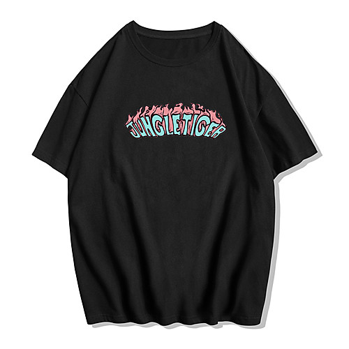Men's Unisex Tee T shirt Hot Stamping Graphic Prints Letter Plus Size Print Short Sleeve Street Tops Cotton Basic Designer Big and Tall Round Neck White Black Blue / Summer
Men's Unisex Tee T shirt Hot Stamping Graphic Prints Letter Plus Size Print Short Sleeve Street Tops Cotton Basic Designer Big and Tall Round Neck White Black Blue / Summer
