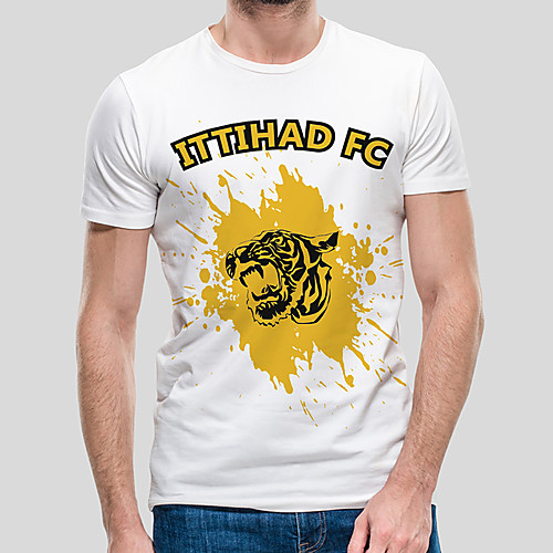 Men's Unisex Tee T shirt Hot Stamping Graphic Prints Tiger Letter Plus Size Print Short Sleeve Casual Tops Cotton Basic Fashion Designer Big and Tall White
Men's Unisex Tee T shirt Hot Stamping Graphic Prints Tiger Letter Plus Size Print Short Sleeve Casual Tops Cotton Basic Fashion Designer Big and Tall White
