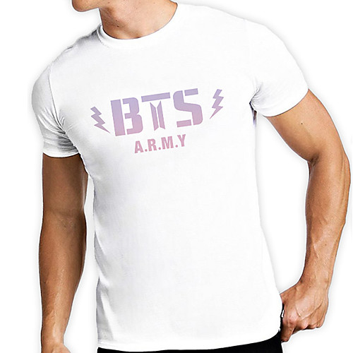 Men's Unisex Tee T shirt Hot Stamping Graphic Prints Letter Plus Size Print Short Sleeve Casual Tops Cotton Basic Designer Big and Tall White
Men's Unisex Tee T shirt Hot Stamping Graphic Prints Letter Plus Size Print Short Sleeve Casual Tops Cotton Basic Designer Big and Tall White