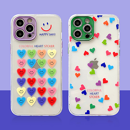 Phone Case For Apple Back Cover iPhone 12 iPhone 12 Pro Max iPhone 12 Pro Shockproof Dustproof Translucent Heart TPU
Phone Case For Apple Back Cover iPhone 12 iPhone 12 Pro Max iPhone 12 Pro Shockproof Dustproof Translucent Heart TPU