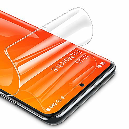 Phone Screen Protector For SAMSUNG S21 S21 Plus S21 Ultra S20 S20 Plus Hydrogel Film 3 pcs High Definition (HD) Scratch Proof Front Screen Protector Phone Accessory
Phone Screen Protector For SAMSUNG S21 S21 Plus S21 Ultra S20 S20 Plus Hydrogel Film 3 pcs High Definition (HD) Scratch Proof Front Screen Protector Phone Accessory
