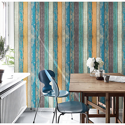 Wallpaper Wall Covering Sticker Film Peel and Stick Removable Wood Grain Vinyl PVC Home Décor 100045cm
Wallpaper Wall Covering Sticker Film Peel and Stick Removable Wood Grain Vinyl PVC Home Décor 100045cm