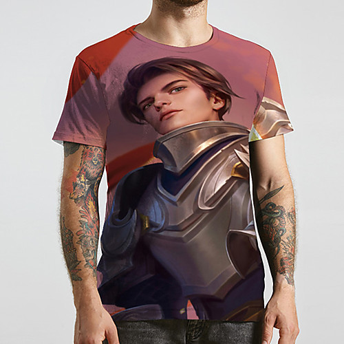 Men's Unisex Tee T shirt 3D Print Graphic Prints Human Plus Size Print Short Sleeve Casual Tops Basic Designer Big and Tall Brown
Men's Unisex Tee T shirt 3D Print Graphic Prints Human Plus Size Print Short Sleeve Casual Tops Basic Designer Big and Tall Brown