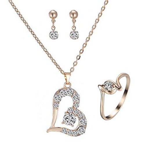 Women's Jewelry Set Classic Fashion Sweet Imitation Diamond Earrings Jewelry 1# / 2# / 3# For Festival 1 set
Women's Jewelry Set Classic Fashion Sweet Imitation Diamond Earrings Jewelry 1# / 2# / 3# For Festival 1 set