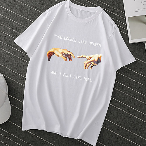 Men's Unisex Tee T shirt Hot Stamping Graphic Prints Hand Letter Plus Size Short Sleeve Casual Tops 100% Cotton Basic Vintage Designer Big and Tall A B C
Men's Unisex Tee T shirt Hot Stamping Graphic Prints Hand Letter Plus Size Short Sleeve Casual Tops 100% Cotton Basic Vintage Designer Big and Tall A B C