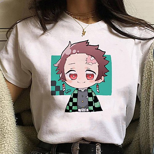 Inspired by Demon Slayer Cosplay Anime Cartoon Polyester / Cotton Blend Print Harajuku Graphic Kawaii T-shirt For Women's / Men's
Inspired by Demon Slayer Cosplay Anime Cartoon Polyester / Cotton Blend Print Harajuku Graphic Kawaii T-shirt For Women's / Men's