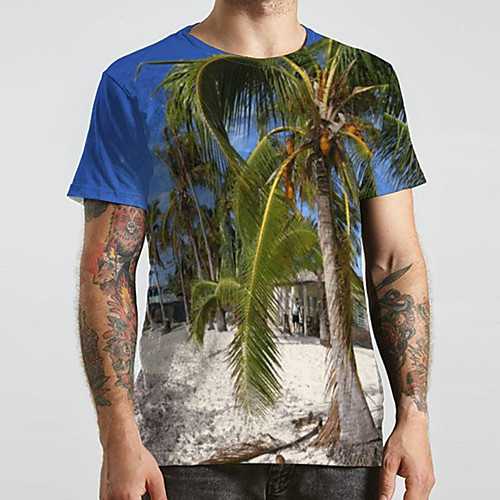 Men's Unisex Tee T shirt 3D Print Graphic Prints Beach Plus Size Print Short Sleeve Casual Tops Basic Designer Big and Tall Green
Men's Unisex Tee T shirt 3D Print Graphic Prints Beach Plus Size Print Short Sleeve Casual Tops Basic Designer Big and Tall Green