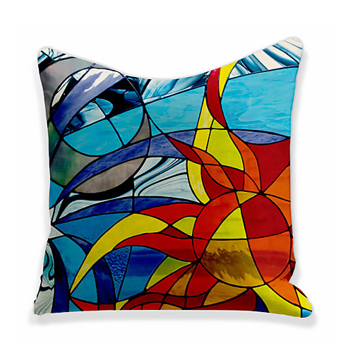 1 pcs Polyester Pillow Cover, Geometric Classic Square Zipper Traditional Classic
1 pcs Polyester Pillow Cover, Geometric Classic Square Zipper Traditional Classic