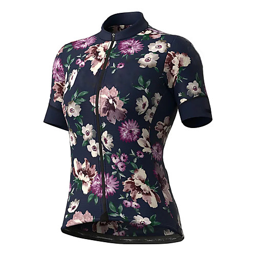 21Grams Women's Short Sleeve Cycling Jersey Summer Spandex Polyester Dark Navy Floral Botanical Bike Jersey Top Mountain Bike MTB Road Bike Cycling Quick Dry Moisture Wicking Breathable Sports
21Grams Women's Short Sleeve Cycling Jersey Summer Spandex Polyester Dark Navy Floral Botanical Bike Jersey Top Mountain Bike MTB Road Bike Cycling Quick Dry Moisture Wicking Breathable Sports