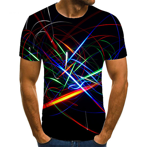 Men's Unisex Tee T shirt 3D Print Graphic Prints Linear Plus Size Print Short Sleeve Casual Tops Basic Fashion Designer Big and Tall Black
Men's Unisex Tee T shirt 3D Print Graphic Prints Linear Plus Size Print Short Sleeve Casual Tops Basic Fashion Designer Big and Tall Black