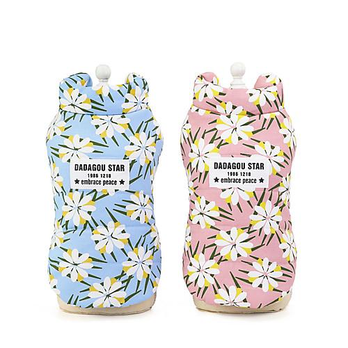 Dog Cat Vest Flower / Floral Quotes & Sayings Lion Adorable Cute Dailywear Casual / Daily Winter Dog Clothes Puppy Clothes Dog Outfits Warm Blue Pink Costume for Girl and Boy Dog Padded Fabric
Dog Cat Vest Flower / Floral Quotes & Sayings Lion Adorable Cute Dailywear Casual / Daily Winter Dog Clothes Puppy Clothes Dog Outfits Warm Blue Pink Costume for Girl and Boy Dog Padded Fabric